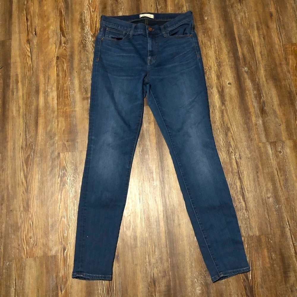 Madewell Jeans Women's 28 Roadtripper Supersoft in Playford Wash Stretch Denim